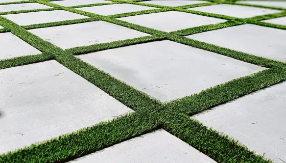 Turf joint detail